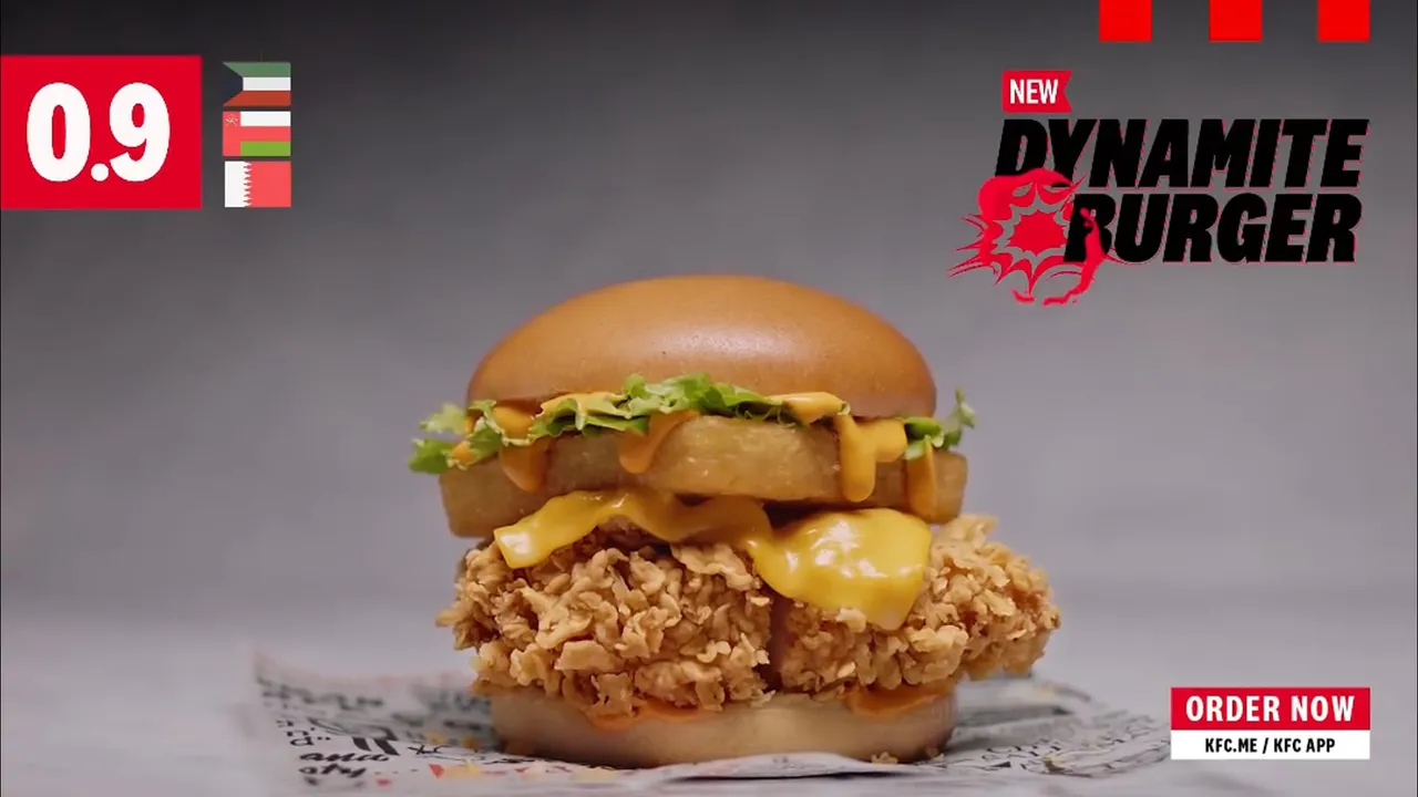 KFC Dynamite Burger video preview