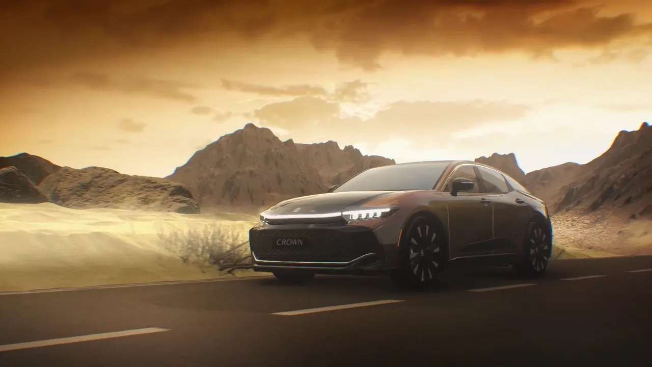 Toyota Crown 2023 video preview
